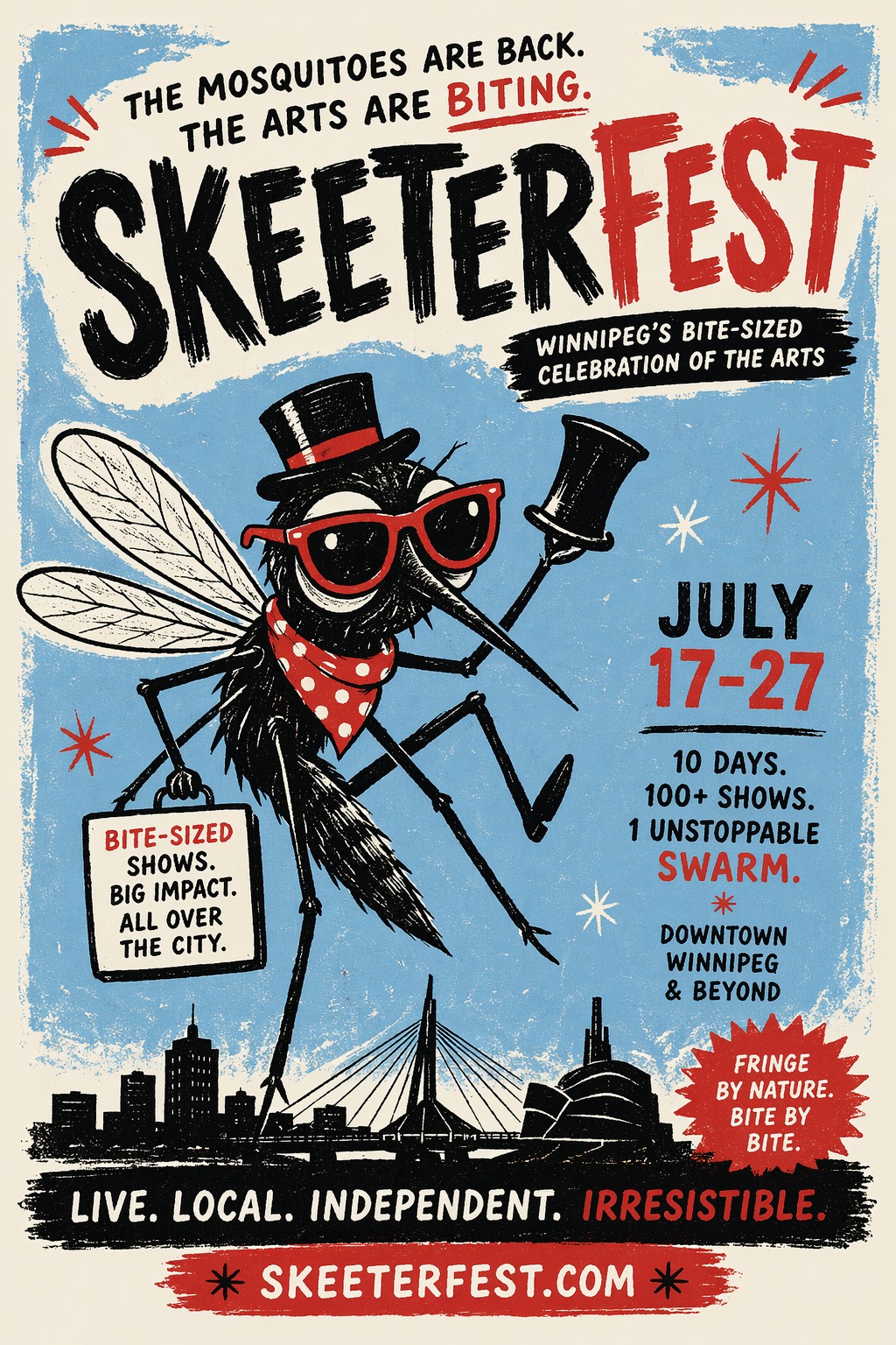 SkeeterFest Poster